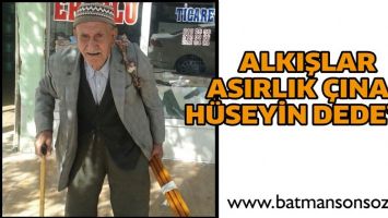 ALKIŞLAR, ASIRLIK &Ccedil;INAR H&Uuml;SEYİN DEDE&rsquo;YE