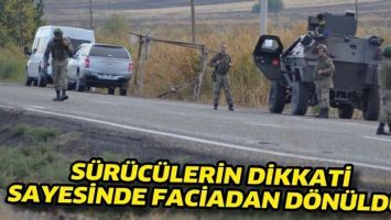 S&Uuml;R&Uuml;C&Uuml;LERİN DİKKATİ SAYESİNDE FACİADAN D&Ouml;N&Uuml;LD&Uuml;
