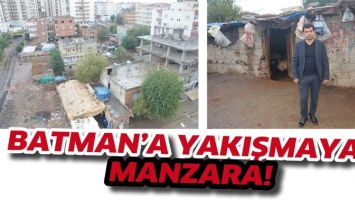 BATMAN&rsquo;A YAKIŞMAYAN MANZARA!