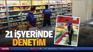21 İşyerinde denetim