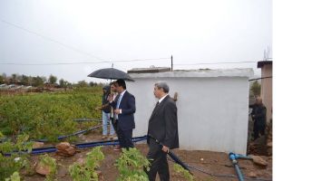KAYMAKAM D&Uuml;NDAR, &Ccedil;ALIŞMALARI İNCELEDİ