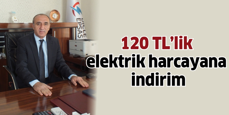 120 TL&rsquo;LİK ELEKTRİK HARCAYANA İNDİRİM