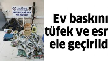 EV BASKINI: T&Uuml;FEK VE ESRAR ELE GE&Ccedil;İRİLDİ!