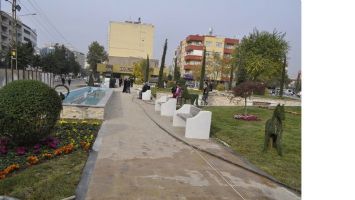 BELEDİYE BAH&Ccedil;ESİ&rsquo;NDEKİ PARK, HİZMETE A&Ccedil;ILDI