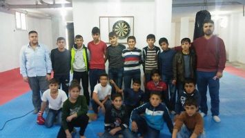 &Ouml;ĞRENCİLER, DART SPORUNU SEVDİ
