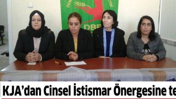 KJA&rsquo;DAN CİNSEL İSTİSMAR &Ouml;NERGESİNE TEPKİ
