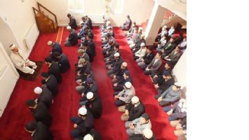 M&Uuml;FT&Uuml;, MEDRESE TALEBELERİYLE BULUŞTU