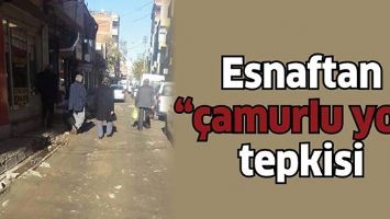 ESNAFTAN &ldquo;&Ccedil;AMURLU YOL&rdquo; TEPKİSİ