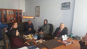 AK PARTİ HEYETİ, MAZLUMDER&rsquo;İ ZİYARET ETTİ