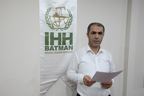 İHH&rsquo;DAN HALEP&rsquo;E DESTEK &Ccedil;AĞRISI