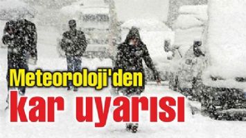 BATMAN&rsquo;A KAR UYARISI!