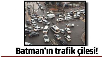 BATMAN&rsquo;IN TRAFİK &Ccedil;İLESİ!