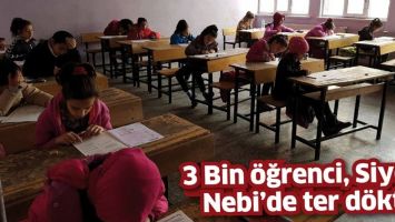 3 BİN &Ouml;ĞRENCİ, SİYER-İ NEBİ&rsquo;DE TER D&Ouml;KT&Uuml;