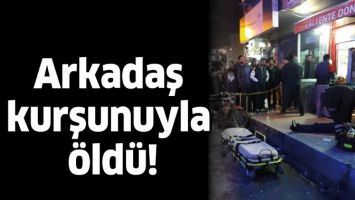 ARKADAŞ KURŞUNUYLA &Ouml;LD&Uuml;!