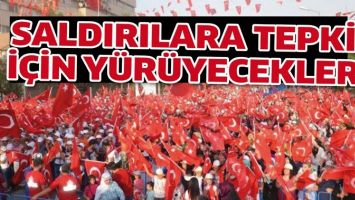SALDIRILARA TEPKİ İ&Ccedil;İN Y&Uuml;R&Uuml;YECEKLER