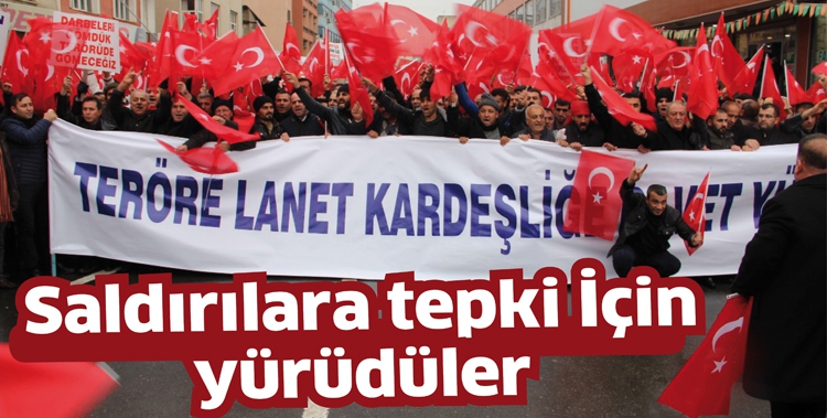 SALDIRILARA TEPKİ İ&Ccedil;İN Y&Uuml;R&Uuml;D&Uuml;LER
