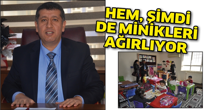 HEM, ŞİMDİ DE MİNİKLERİ AĞIRLIYOR