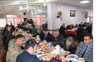 KAYMAKAM D&Uuml;NDAR&rsquo;A VEDA YEMEĞİ
