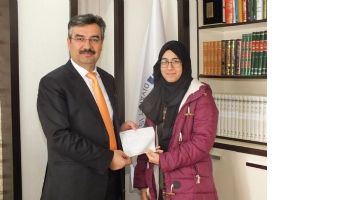 OKUL HAR&Ccedil;LIKLARINI HALEP&rsquo;E BAĞIŞLADILAR