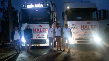 HAYRAT DERNEĞİ, HALEP İ&Ccedil;İN HAREKETE GE&Ccedil;Tİ