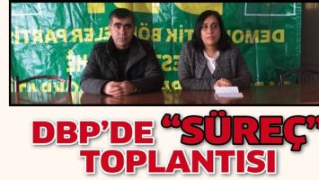 DBP&rsquo;DE &ldquo;S&Uuml;RE&Ccedil;&rdquo; TOPLANTISI