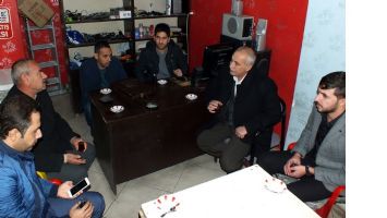 DEDAŞ, TATLI DAĞITAN T&Uuml;KETİCİYİ ZİYARET ETTİ