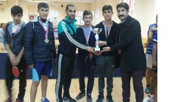 MASA TENİSİ M&Uuml;SABAKALARI TAMAMLANDI