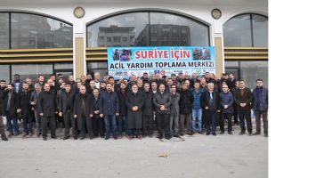 SURİYE İ&Ccedil;İN ACİL YARDIM MERKEZİ A&Ccedil;ILDI