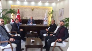 &Ccedil;EVRECİLER, MİLLİ EĞİTİM M&Uuml;D&Uuml;R&Uuml;N&Uuml; ZİYARET ETTİ