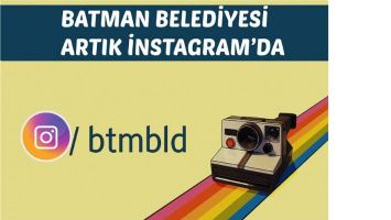 BELEDİYE, İNSTAGRAM HESABI KURDU