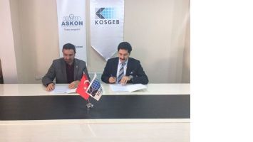 KOSGEB VE ASKON&rsquo;DAN GİRİŞİMCİLİK PROTOKOL&Uuml;