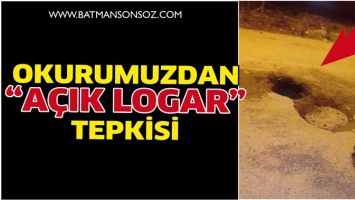 OKURUMUZDAN &ldquo;A&Ccedil;IK LOGAR&rdquo; TEPKİSİ