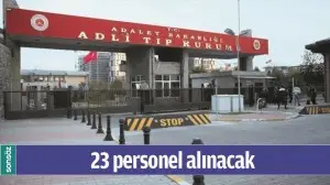 23 PERSONEL ALINACAK