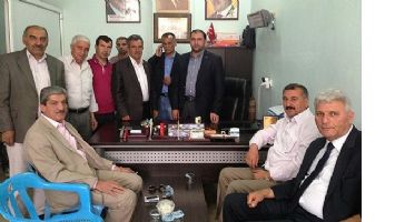 AK PARTİ HEYETİ, GERC&Uuml;Ş&rsquo;&Uuml; ZİYARET ETTİ