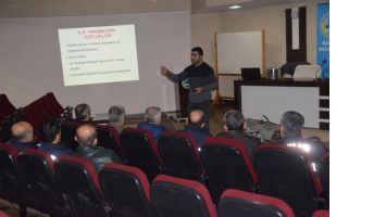 İTFAİYEYE İLK YARDIM EĞİTİMİ VERİLDİ