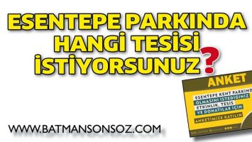 ESENTEPE PARKINDA HANGİ TESİSİ İSTİYORSUNUZ?