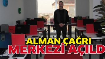 ALMAN &Ccedil;AĞRI MERKEZİ A&Ccedil;ILDI