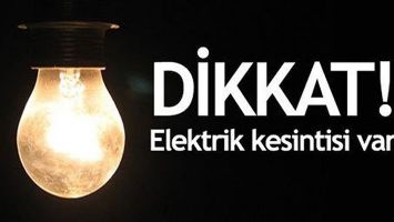 HAFTA SONU KESİNTİ YAPILACAK!