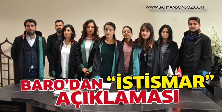 BARO&rsquo;DAN &ldquo;İSTİSMAR&rdquo; A&Ccedil;IKLAMASI