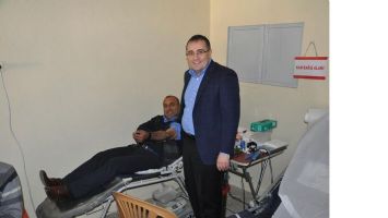 KIZILAY, HASANKEYF&rsquo;TE KAN TOPLADI