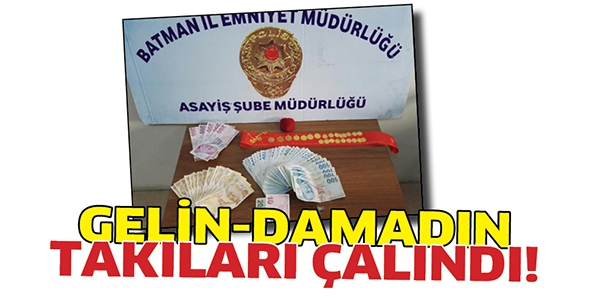 GELİN-DAMADIN TAKILARI &Ccedil;ALINDI!