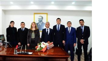 VALİ VEKİLİ, G&Uuml;MR&Uuml;K &Ccedil;ALIŞANLARINI AĞIRLADI