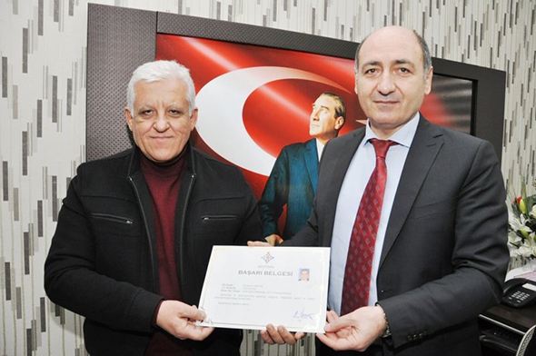 50. YIL ORTAOKUL M&Uuml;D&Uuml;R&Uuml;, &Ouml;D&Uuml;LLENDİRİLDİ