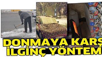 DONMAYA KARŞI İLGİN&Ccedil; Y&Ouml;NTEM!