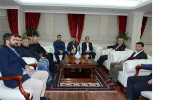 YENİ M&Uuml;SİAD, VALİ&rsquo;Yİ ZİYARET ETTİ