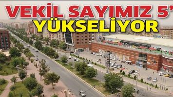 VEKİL SAYIMIZ 5&rsquo;E Y&Uuml;KSELİYOR
