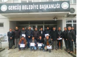 OPERAT&Ouml;RLER, SERTİFİKALARINI ALDI