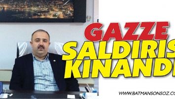 GAZZE SALDIRISI KINANDI!