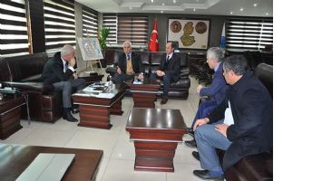 FERNAS İNŞAATTAN BELEDİYE&rsquo;YE ZİYARET