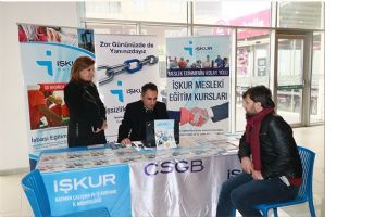 İŞ KUR, AVM&rsquo;DE STANT A&Ccedil;TI